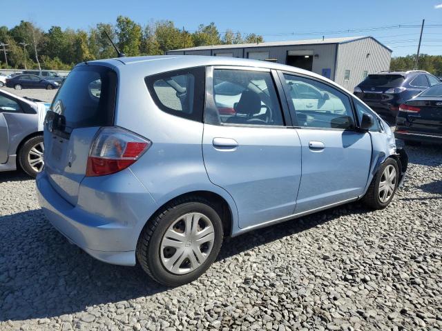 JHMGE87249S017325 - 2009 HONDA FIT BLUE photo 3
