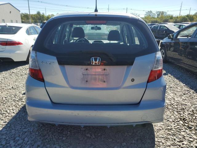JHMGE87249S017325 - 2009 HONDA FIT BLUE photo 6
