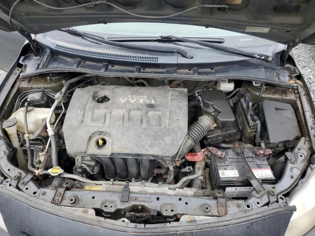 2T1BU40E69C022751 - 2009 TOYOTA COROLLA BASE CHARCOAL photo 11