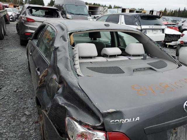 2T1BU40E69C022751 - 2009 TOYOTA COROLLA BASE CHARCOAL photo 12