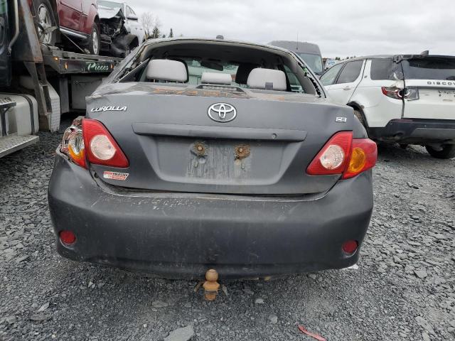 2T1BU40E69C022751 - 2009 TOYOTA COROLLA BASE CHARCOAL photo 6