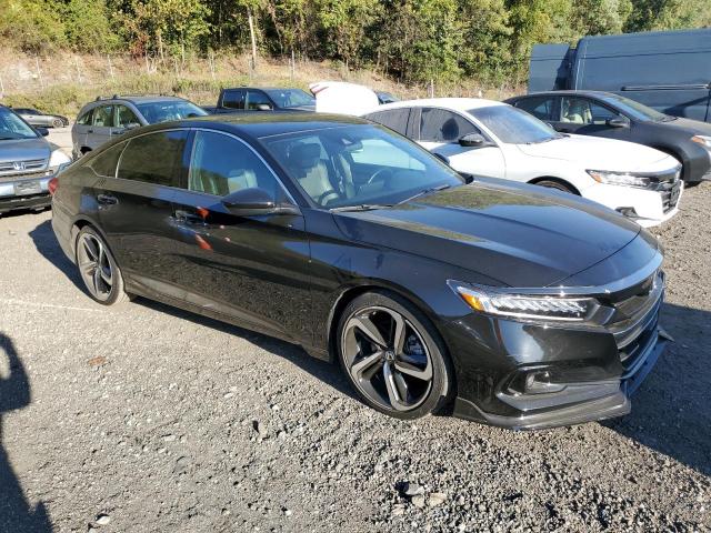 1HGCV1F30NA110118 - 2022 HONDA ACCORD SPORT BLACK photo 4