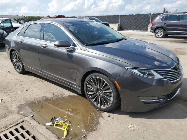 3LN6L2LU6FR602286 - 2015 LINCOLN MKZ HYBRID GRAY photo 4