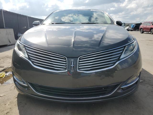 3LN6L2LU6FR602286 - 2015 LINCOLN MKZ HYBRID GRAY photo 5
