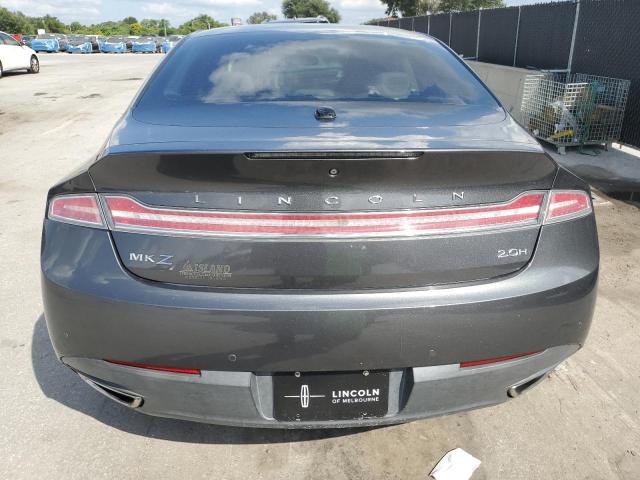 3LN6L2LU6FR602286 - 2015 LINCOLN MKZ HYBRID GRAY photo 6