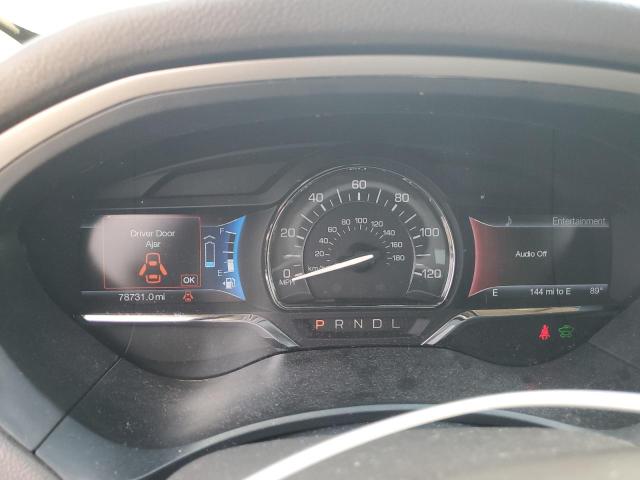 3LN6L2LU6FR602286 - 2015 LINCOLN MKZ HYBRID GRAY photo 9