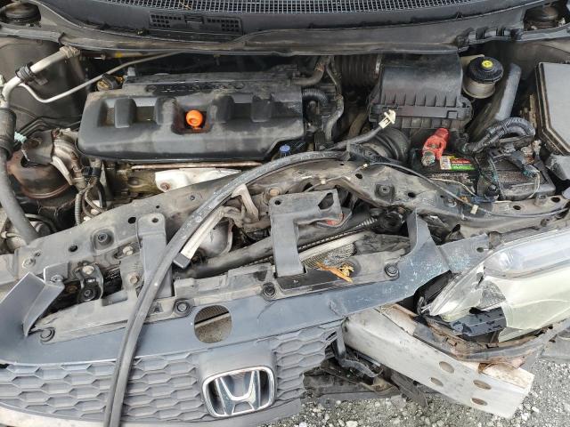 2HGFG3B82CH543880 - 2012 HONDA CIVIC EX BLACK photo 11