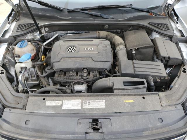 1VWAT7A30HC071199 - 2017 VOLKSWAGEN PASSAT S SILVER photo 11