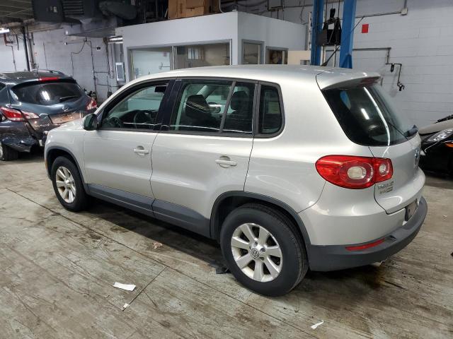 WVGAV75N09W510583 - 2009 VOLKSWAGEN TIGUAN S SILVER photo 2