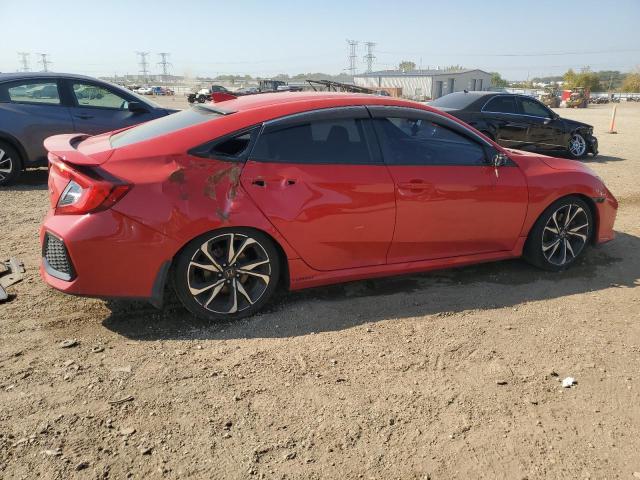 2HGFC1E50JH702264 - 2018 HONDA CIVIC SI RED photo 3