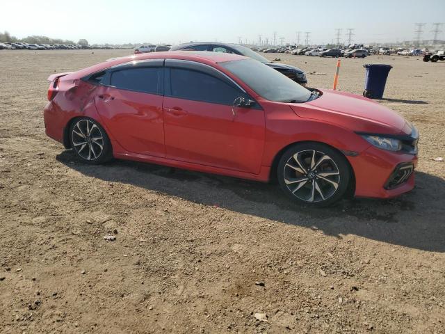 2HGFC1E50JH702264 - 2018 HONDA CIVIC SI RED photo 4