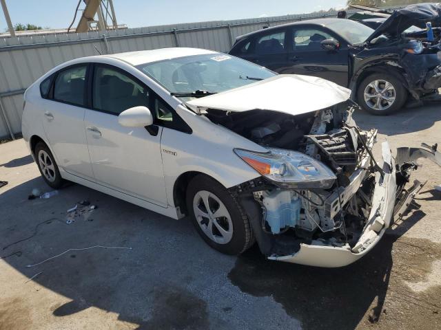 JTDKN3DU4D5694533 - 2013 TOYOTA PRIUS თეთრი ფოტო 4