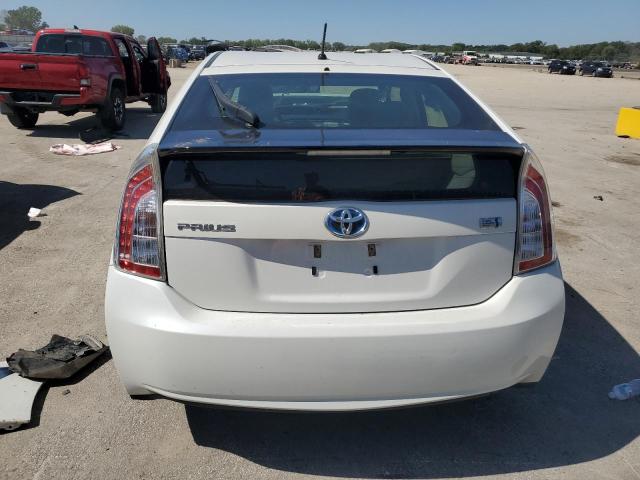 JTDKN3DU4D5694533 - 2013 TOYOTA PRIUS თეთრი ფოტო 6