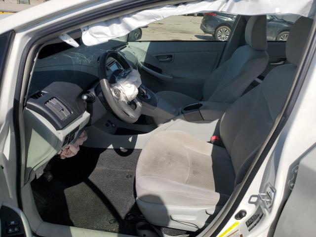 JTDKN3DU4D5694533 - 2013 TOYOTA PRIUS თეთრი ფოტო 7
