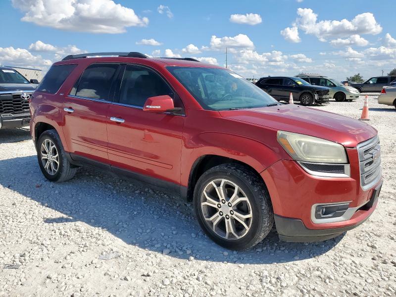 1GKKRRKDXDJ112361 - 2013 GMC ACADIA SLT-1 RED photo 4