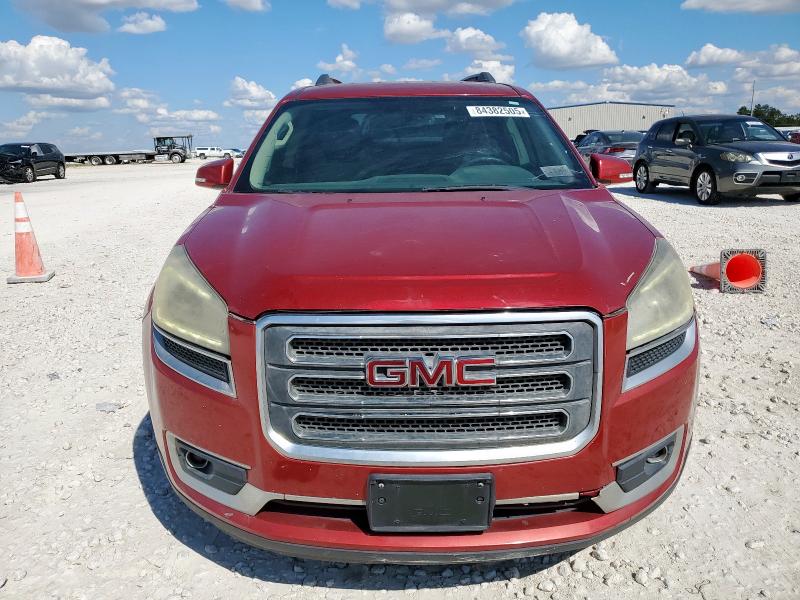 1GKKRRKDXDJ112361 - 2013 GMC ACADIA SLT-1 RED photo 5