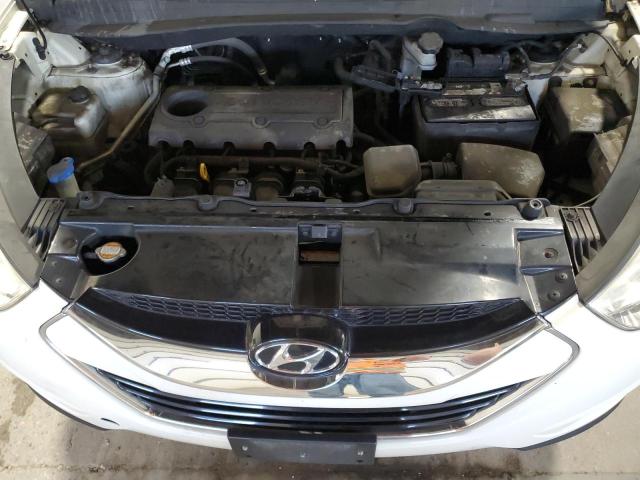 KM8JU3AC0BU187704 - 2011 HYUNDAI TUCSON GLS WHITE photo 12