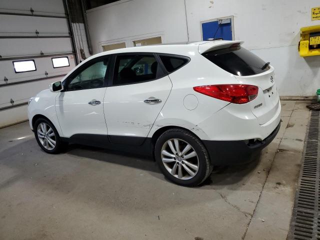 KM8JU3AC0BU187704 - 2011 HYUNDAI TUCSON GLS WHITE photo 2
