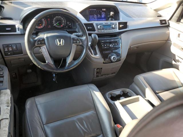 5FNRL5H65DB035290 - 2013 HONDA ODYSSEY EXL GRAY photo 8