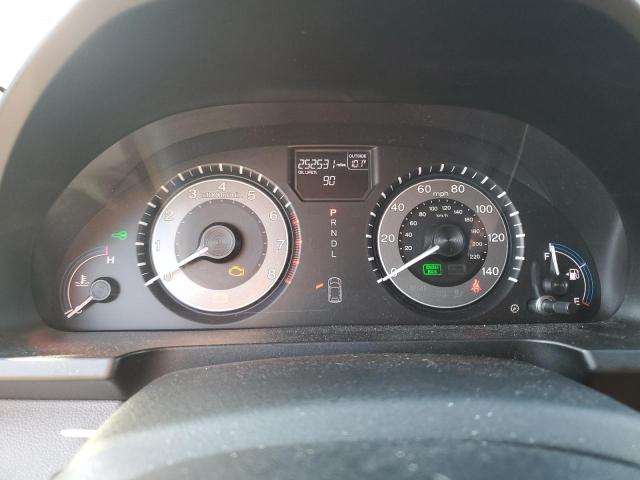 5FNRL5H65DB035290 - 2013 HONDA ODYSSEY EXL GRAY photo 9