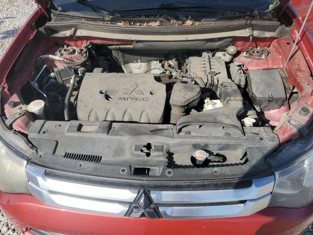 JA4AZ3A30FZ005458 - 2015 MITSUBISHI OUTLANDER SE 红色 照片 11