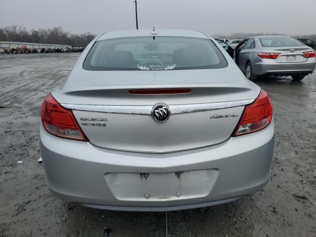 2G4GR5ER6C9130878 - 2012 BUICK REGAL SILVER photo 6