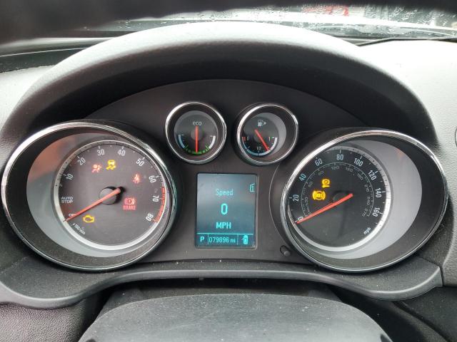 2G4GR5ER6C9130878 - 2012 BUICK REGAL SILVER photo 9