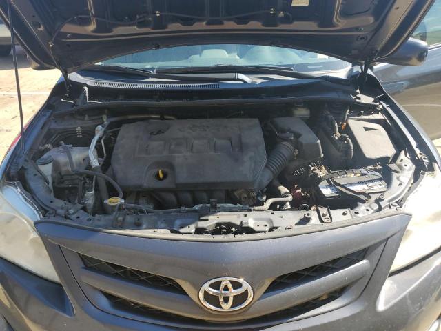 JTDBU4EE8C9177937 - 2012 TOYOTA COROLLA BASE BLACK photo 11