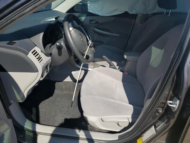 JTDBU4EE8C9177937 - 2012 TOYOTA COROLLA BASE BLACK photo 7