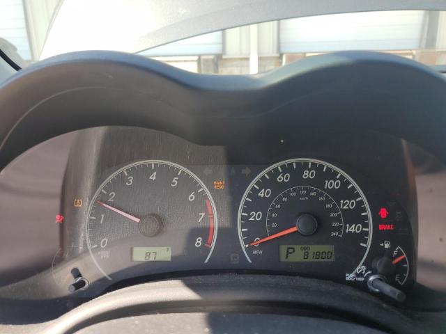 JTDBU4EE8C9177937 - 2012 TOYOTA COROLLA BASE BLACK photo 9