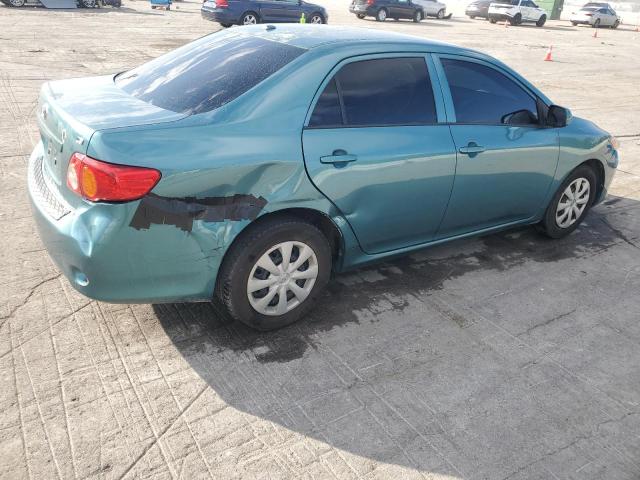 JTDBL40E099055981 - 2009 TOYOTA COROLLA BASE TEAL photo 3