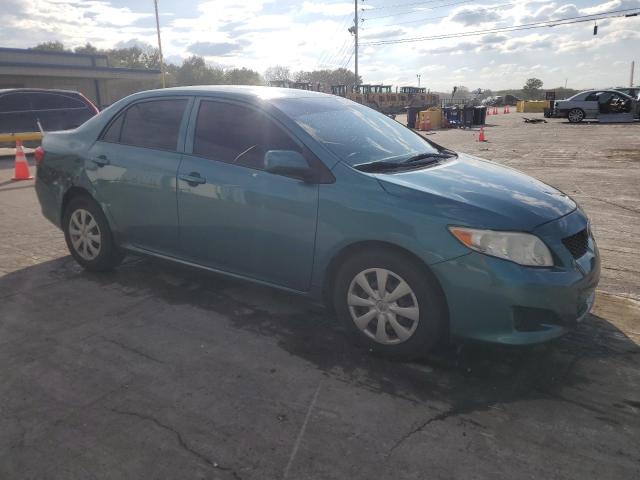 JTDBL40E099055981 - 2009 TOYOTA COROLLA BASE TEAL photo 4