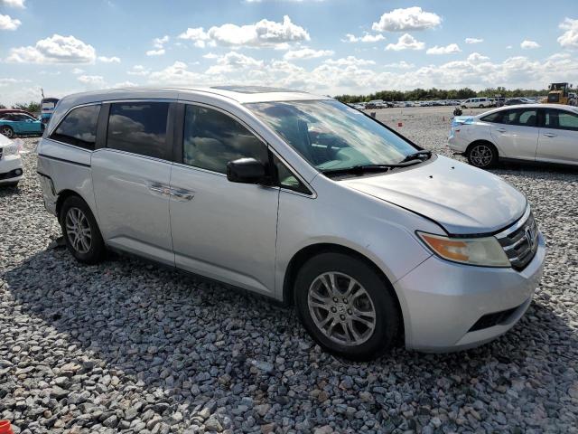 5FNRL5H60CB049404 - 2012 HONDA ODYSSEY EXL SILVER photo 4