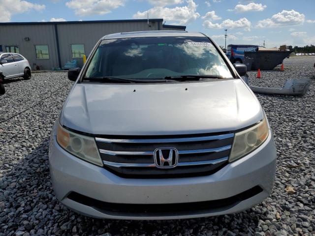 5FNRL5H60CB049404 - 2012 HONDA ODYSSEY EXL SILVER photo 5
