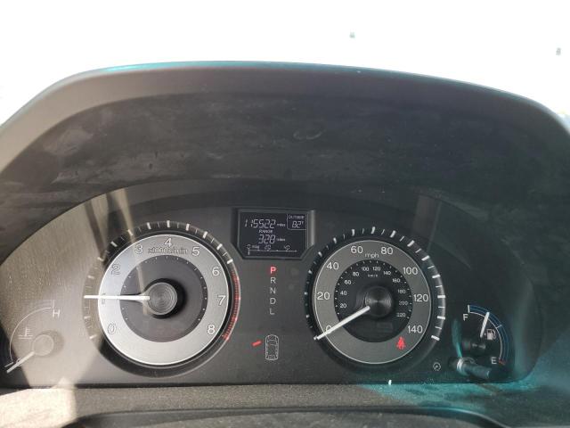 5FNRL5H60CB049404 - 2012 HONDA ODYSSEY EXL SILVER photo 9