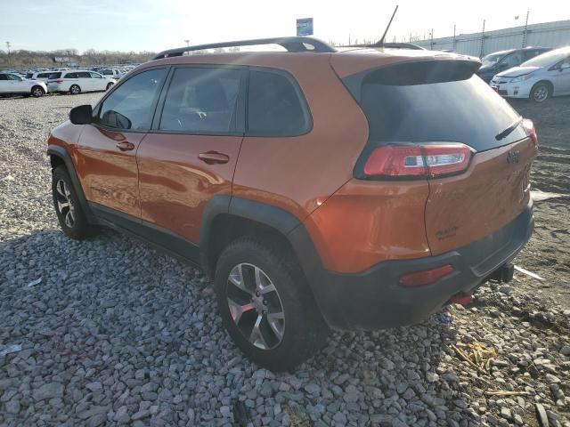1C4PJMBSXFW647268 - 2015 JEEP CHEROKEE TRAILHAWK 橙色 照片 2