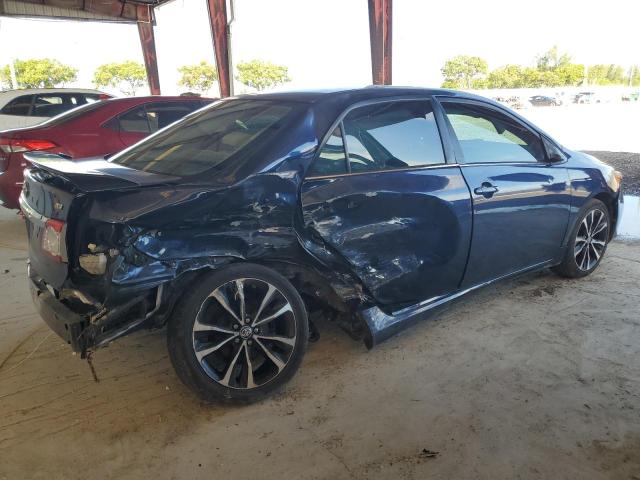 2T1BU4EE9DC971597 - 2013 TOYOTA COROLLA BASE BLUE photo 3