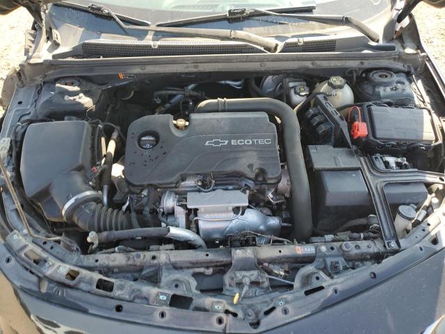 1G1ZE5STXHF244222 - 2017 CHEVROLET MALIBU LT BLACK photo 11