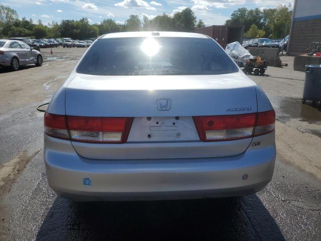1HGCM66514A068610 - 2004 HONDA ACCORD EX SILVER photo 6