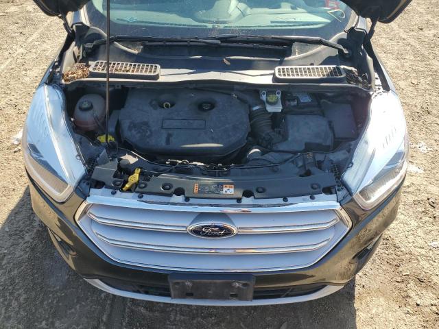 1FMCU9J9XJUD15915 - 2018 FORD ESCAPE TITANIUM ნაცრისფერი ფოტო 11