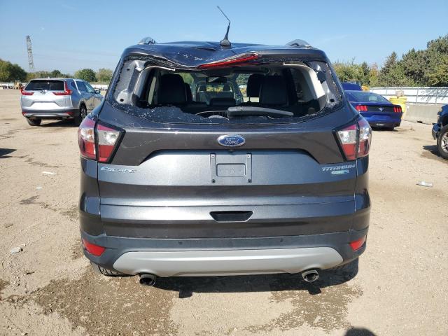 1FMCU9J9XJUD15915 - 2018 FORD ESCAPE TITANIUM ნაცრისფერი ფოტო 6