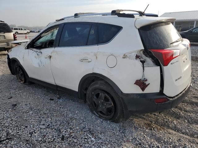 JTMZFREV4DD002489 - 2013 TOYOTA RAV4 LE თეთრი ფოტო 2