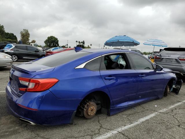 1HGCV1F36KA100947 - 2019 HONDA ACCORD SPORT أزرق صورة 3