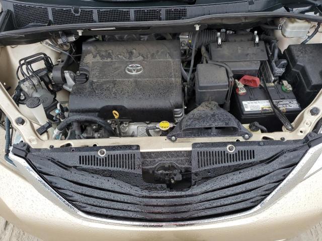 5TDKK3DC6BS096581 - 2011 TOYOTA SIENNA LE TAN photo 12