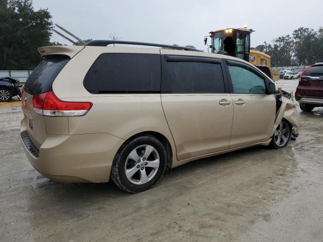 5TDKK3DC6BS096581 - 2011 TOYOTA SIENNA LE TAN photo 3