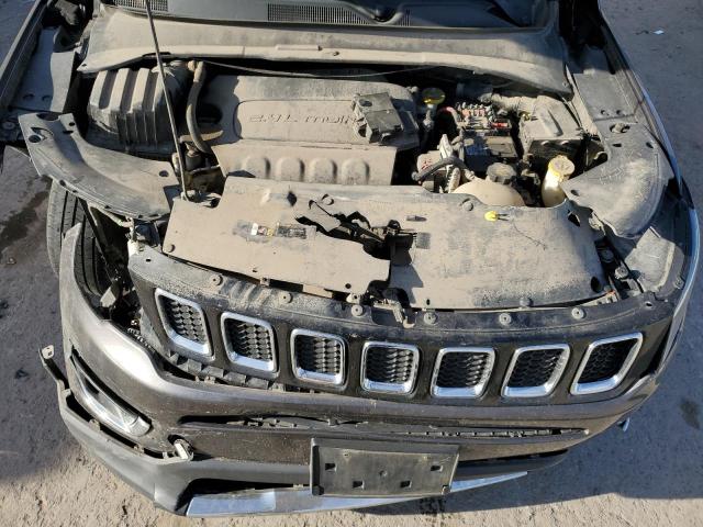 3C4NJDCB2JT185776 - 2018 JEEP COMPASS LIMITED Noir photo 12