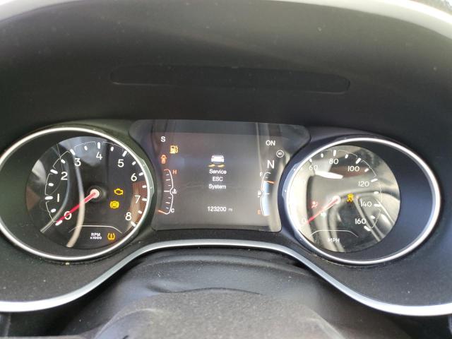 3C4NJDCB2JT185776 - 2018 JEEP COMPASS LIMITED Noir photo 9