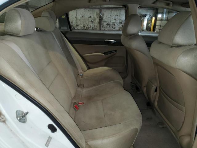 1HGFA16526L072472 - 2006 HONDA CIVIC LX Weiß Foto 10
