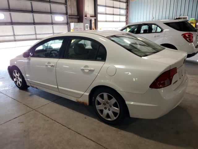 1HGFA16526L072472 - 2006 HONDA CIVIC LX Weiß Foto 2