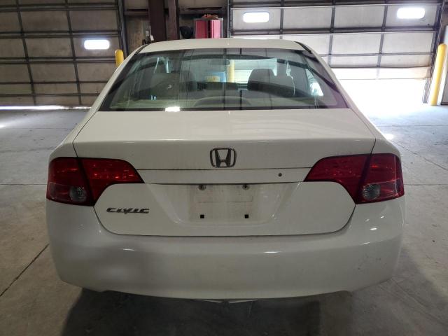 1HGFA16526L072472 - 2006 HONDA CIVIC LX Weiß Foto 6